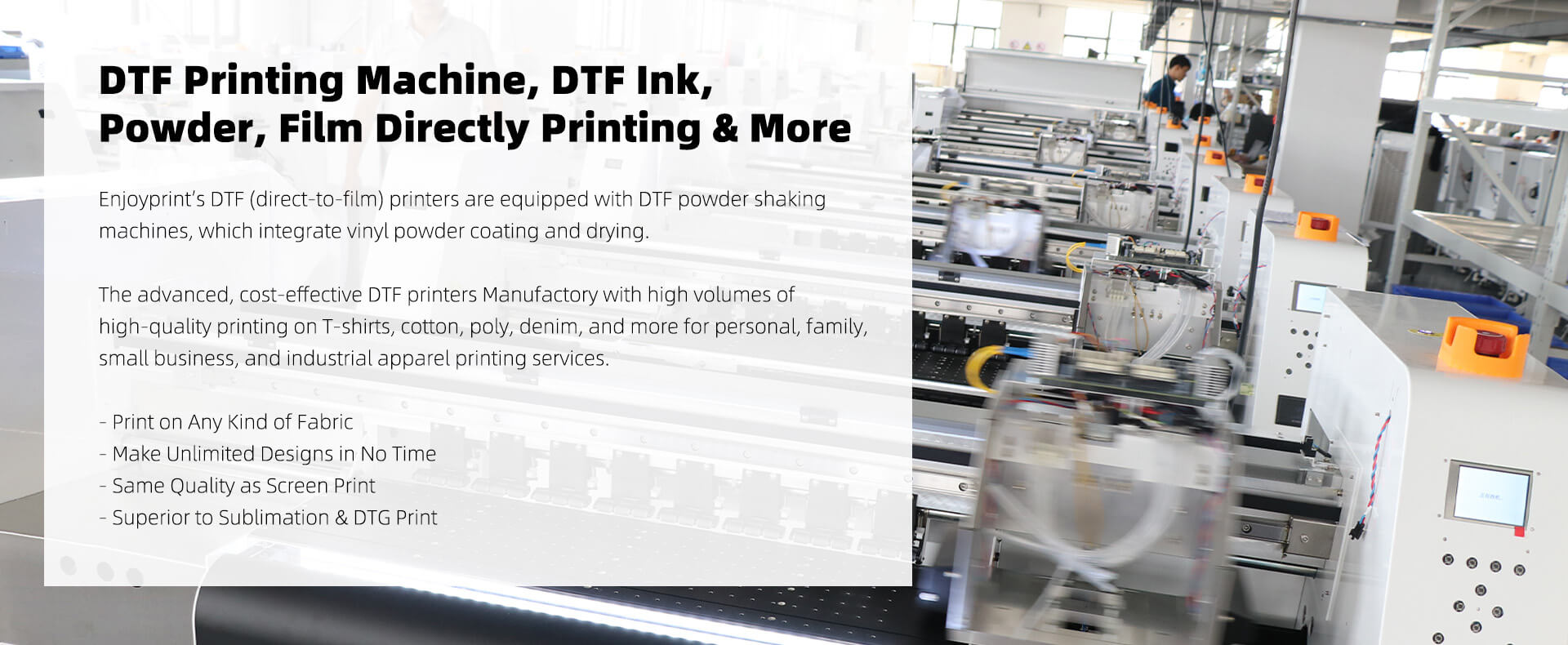 DTF Printer - Nanjing Enjoyprint Co., Ltd