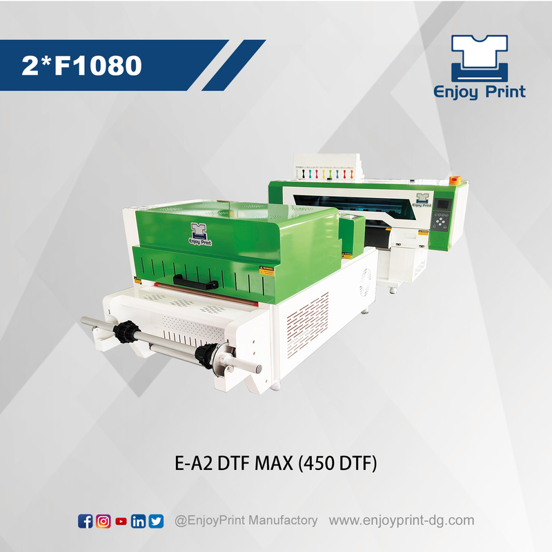 E-A2 Mini420 DTF Film Printing Machine A2 DTF (2*F1080) Enjoyprint 